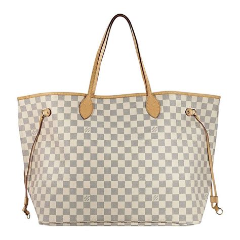 louis vuitton grey tote bag